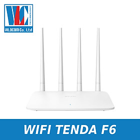 Mua Bộ phát WiFi Tenda F6 4 angten 5dBi chuẩn N 300Mbps - Hàng Chính Hãng