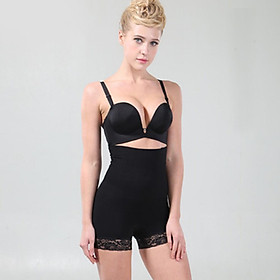 QUẦN GEN BỤNG MẶC VÁY DÁNG ĐÙI CHỐNG CUỘN VIỀN REN- QG180