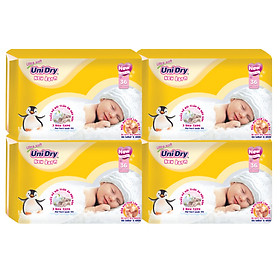 Combo 4 Tã Dán Sơ Sinh UniDry NB36 (36 Miếng)