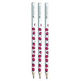 Bút Chì Đen Motif Lady Bugu Faber-Castell (3 Cây)