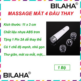 Máy Massage Thẩm Mỹ Chuyên Dụng Cho Da Mặt Mắt Môi Làm Săn Chắc Cơ Chống Lão Hóa Giảm Thâm Quầng (Hàng Chính Hãng)