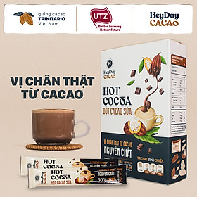 Bột cacao sữa Heyday - Hot Cocoa hộp 12 gói x 20g