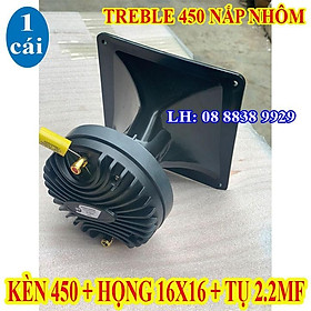 Mua LOA TREBLE KÈN 450 RCF NẮP NHÔM + HỌNG 16X16+ TỤ XỊN 2.2 - HÀNG NHẬP KHẨU