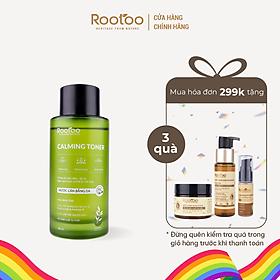 Nước Cân Bằng Da Toner Rootoo Thuần Tự Nhiên Giúp Cấp Ẩm Se Khít Lỗ Chân Lông, Phục Hồi và Làm Dịu Da 100ml