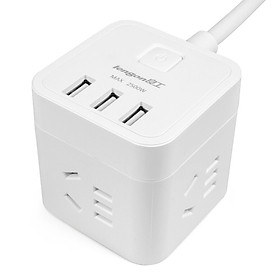 Ổ Cắm Điện Lengon XD-604U3 Có Cổng USB (Dây Dài 1.68m)