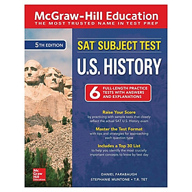 Mcgraw-Hill Education Sat Subject Test U.S. History, Fifth Edition