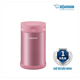 Hộp đựng thức ăn giữ nhiệt Zojirushi SW-EAE50-PS 0,5L màu hồng - Hàng chính hãng, bảo hành 12 tháng