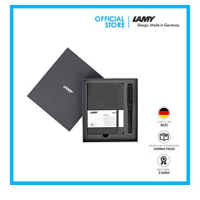 Gift Set Lamy Notebook A5 Softcover Black + Lamy Safari White - GSNSa006