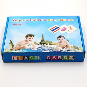 Bộ Thẻ Học Flash Card Glenn Doman Thế Giới Xung Quanh