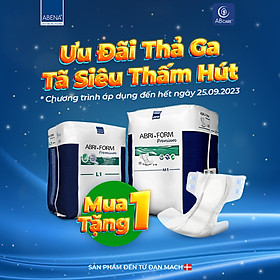 Tã dán người lớn Abri Form Premium L1 Nhập khẩu Đan Mạch có đốm nâu nhẹ