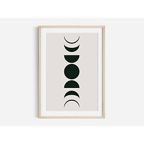Mua Tranh treo tường | Tranh nghệ thuật trừu tượng - Sun and Moon Printable  Boho Abstract Art  Neutral Prints  Shapes Art