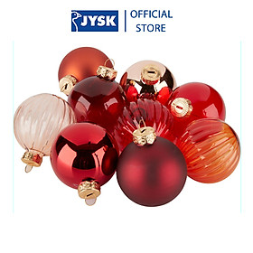 Mua Bộ 9 hạt châu trang trí | JYSK Stjerne | nhôm/thủy tinh | nhiều màu | DK6xC8cm
