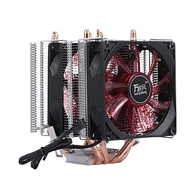 Quạt Tản Nhiệt CPU Heatsink 4 Heatpipe 2 Hỗ Trợ 775 / 115x / AMD