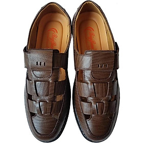 Giày mọi nam biggben da bò thật cao cấp gm163