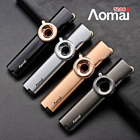 Mua Vỏ Hột Quẹt Bật Lửa Gas Đá Khò Tia Aomai AM7106 Cao Cấp Tích Hợp Chế Độ Giữ Lửa Rảnh Tay - Dùng Gas Cao Cấp