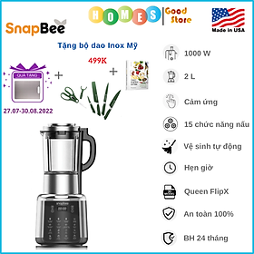 Mua Máy Làm Sữa Hạt SNAPEE QUEEN FLIPX Thương Hiệu Mỹ Cao Cấp  15 Chức Năng  Vệ Sinh Tự Động  Công Suất 1000W - Hàng Chính Hãng