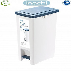 Mua Thùng Đựng Rác  Thùng Rác Nhựa Đạp Chân Có Lõi Nắp Đậy Chữ Nhật Inochi Tiêu Chuẩn Xuất Nhật - Châu Âu - EU
