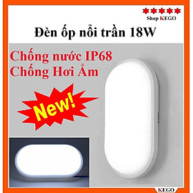 Mua Đèn ốp trần đèn ốp tường chống nước 18w chuyên dụng cho nhà tắm nhà vện sinh