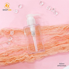 Bình chiết mỹ phẩm dạng nhấn vòi ấn 100ml - SHOP10K