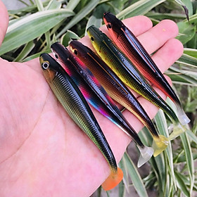 Combo 5 mồi mềm câu lure Proberos dài 9cm nặng 5gr chuyên câu lure, cá lóc, chẽm, cá nhát ăn phukiencaulure25