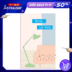 Sổ Tay Ghi Chép Đọc Sách A5 Mini Cute: Book Of Mine