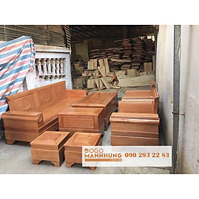 Mua Bộ bàn ghế salon phòng khách gỗ sồi mẫu B13.9