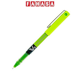 Bút Mực Nước Hi-Tech V5 0.5 mm - Pilot BX-V5-LG - Mực Xanh Lá