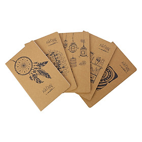 Sổ May Gáy Vintage Devyt 13x21cm 80 Trang (5 Cuốn)