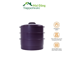 Mua Xửng hấp 3 tầng Steam It Tupperware (màu tím)