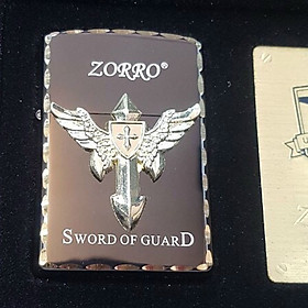 Mua Vỏ Hột Quẹt Bật Lửa Xăng Đá Zorro Z8667A Thiết Kế Đẹp Độc Lạ - Dùng Xăng Bấc Đá Cao Cấp