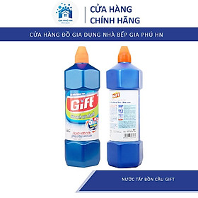 Mua Nước Tẩy Rửa Bồn Cầu Toilet Gif 900ml GIÁ TỔNG KHO Nước Tẩy Bồn Cầu GIFT Cực Mạnh