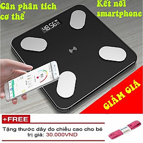 Cân sức khỏe điện tử thông minh phân tích cơ thể Perfect, cân đo độ béo, mỡ