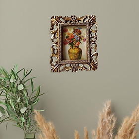 Picture Frame Desktop and Wall Hanging Photo Frame for Wedding Gallery Decor