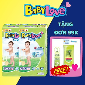 (Chính hãng) Tã bỉm quần Baby love đủ size M48/L48/XL48/XXL48 miếng