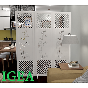 Mua VÁCH NGĂN HUCHU CÂY TRÚC MÀU SẮC TRẮNG NGÀ CHẤT LIỆU GỖ NHỰA COMPOSITE CAO CẤP DI ĐỘNG TIỆN LỢI (Mua ít nhất 1 tấm)