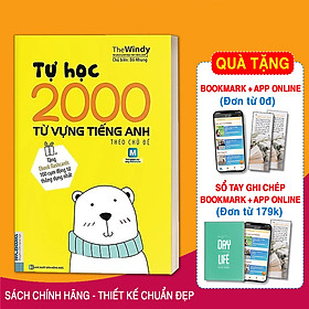 Tự Học 2000 Từ Vựng Tiếng Anh Theo Chủ Đề Phiên Bản Khổ Nhỏ Dành Cho Người Học Căn Bản - Học Kèm App Online