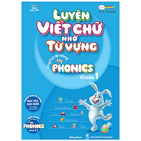 [Download Sách] Luyện Viết Chữ Nhớ Từ Vựng - English Writing My Phonics Grade 1