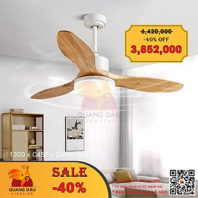 Mua Quạt trần phòng khách có đèn