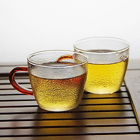 Mua Sét 6 cốc thủy tinh uống trà chịu nhiệt cao cấp