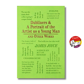 Sách - Dubliners & A Portrait of the Artist as a Young Man and Other Works by James Joyce / Bìa da