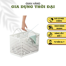 Mua Giỏ Xách Quai Giữa không nắp Nachi INOCHI Nhựa Cao Cấp Chắc Chắn Sang Trọng Gọn Gàng Đựng Được Đồ Nặng GIOG