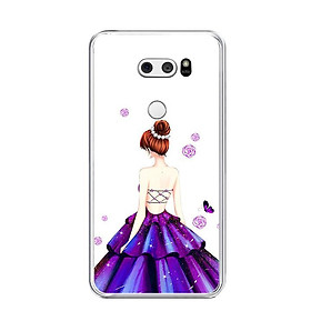 Ốp lưng dẻo cho điện thoại LG V30 - 0100 GIRL06 - Hàng Chính Hãng