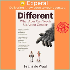 Sách - Different - What Apes Can Teach Us About Gender by Frans de Waal (UK edition, paperback)