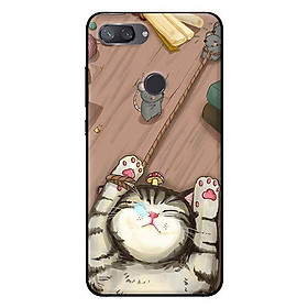 Ốp in cho Xiaomi Mi 8 Lite Mèo Khóc - Hàng chính hãng
