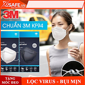 >> BÁO GIÁ Khẩu Trang N95 Quy Nhơn | Shopee Lazada Sendo Tiki mới nhất 62 Khẩu trang y tế 3M 9013 chuẩn KF94 chống dịch, ngăn ngừa bụi mịn PM2.5 - 2 màu trắng đen tương đương khẩu trang N95