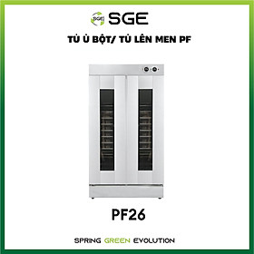 Mua Tủ ủ bột  máy lên men thực phẩm loại 26 khay PF26. Máy dùng cho gia đình  hộ kinh doanh  nhà hàng  sản xuất công nghiệp số lượng lớn. Hàng chính hãng SGE Thailand.