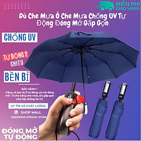 Mua Dù Che Mưa Ô Che Mưa Trong Suốt Tự Động Đóng Mở Gấp Gọn Chống Thấm Và Tia UV - Hàng chính hãng dododios