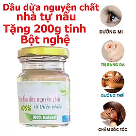 Dầu dừa nguyên chất 100%, Hoa Nén bảo vệ sức khỏe mọi nhà