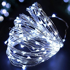 Mua Dây đèn led đom đóm trang trí pin không nháy tiểu dây bóng đèn fairy light cao cấp  tinh tế sang trọng decor phòng  du lịch  lều trại  luôn sáng - Chính hãng DEHA