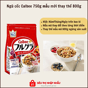 Ngũ Cốc Sấy Khô Calbee nội địa Nhật Bản 800g